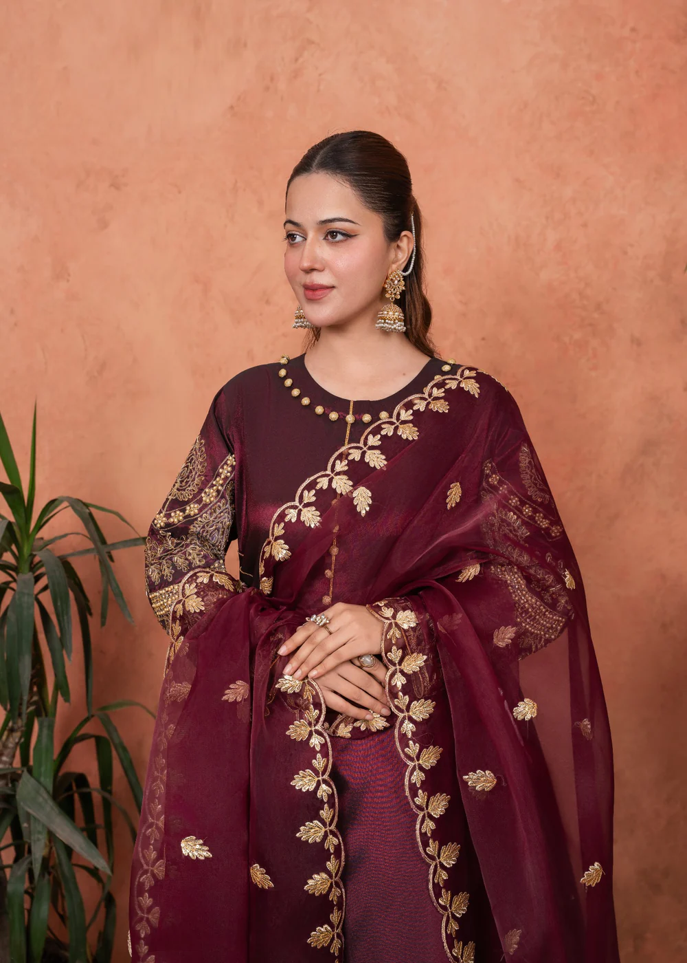 ZURI MAROON Maxi 3PCS - Image 4