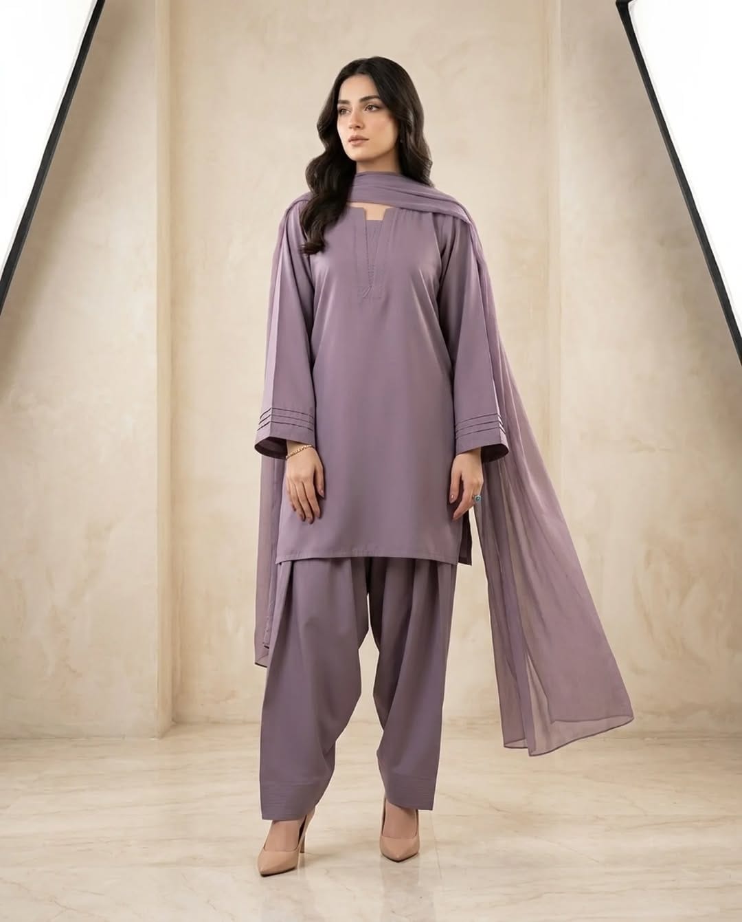 Lilac orchid 3pcs - Image 3