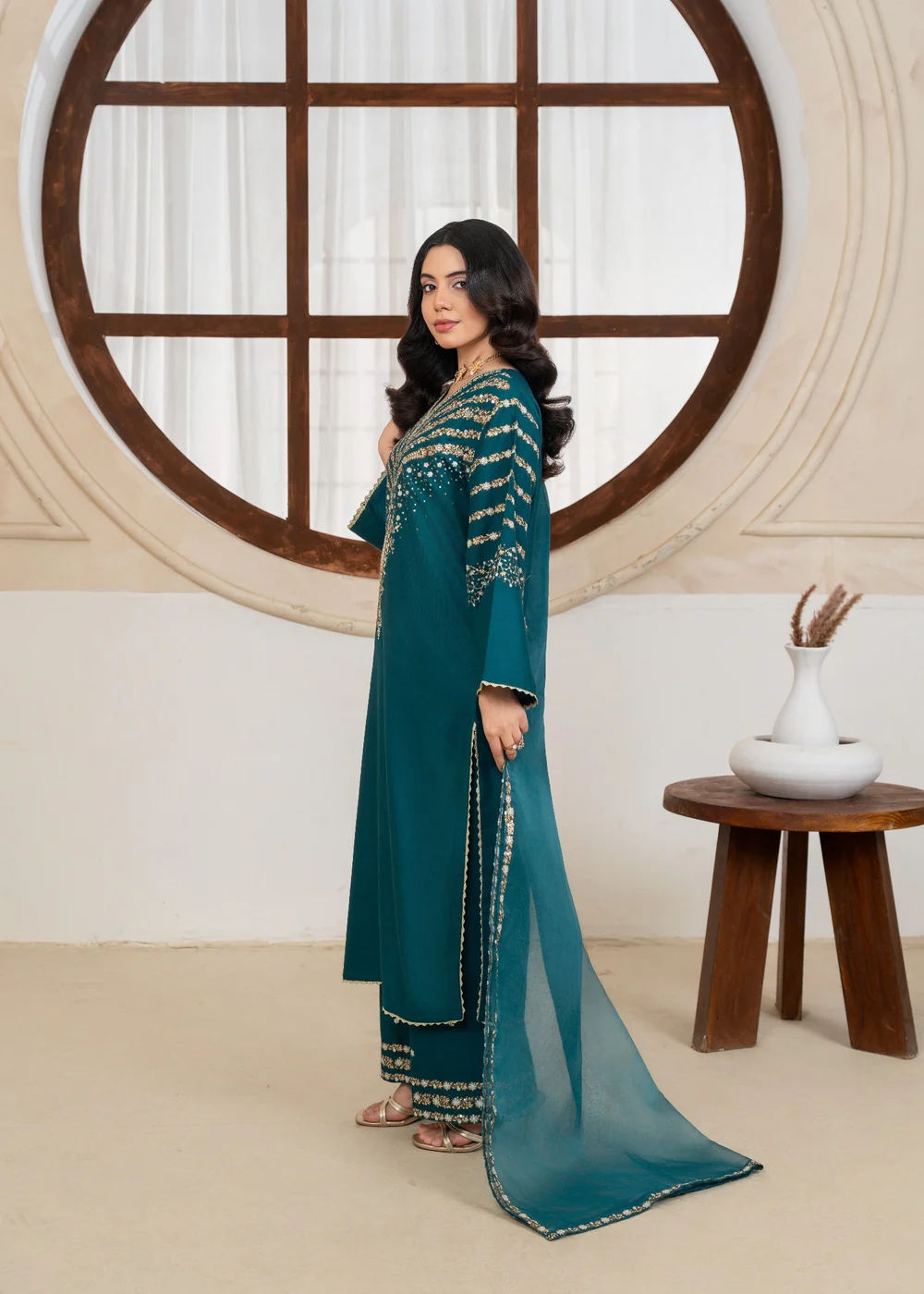 JAZMINE TEAL 3PCS - Image 3