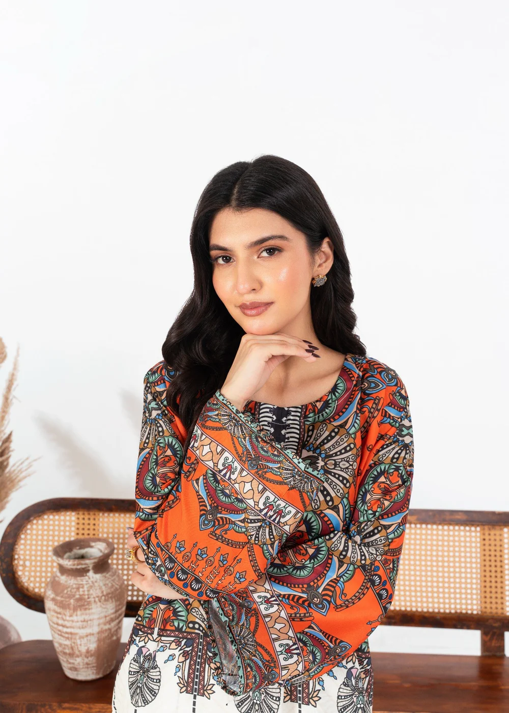 ORANGE BLOOM 2PCS - Image 8